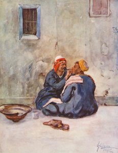 Menschen von Ägypten: Friseur, Hallaq von Lance Thackeray