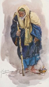 Menschen aus Ägypten: Weihrauchbrenner, Mobakharati von Lance Thackeray