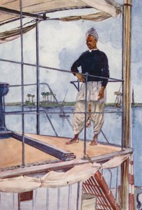 Menschen von Ägypten: Nilsegler, Bahari von Lance Thackeray