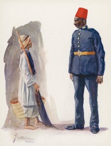 Menschen von Ägypten: Polizist und Junge, Ascari Balis wa waled