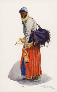 Menschen aus Ägypten: Sirup-Verkäufer, Sharbatli von Lance Thackeray