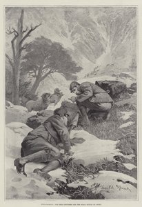 Hind-Stalking, das Wild gestört und die Pirsch durch Schafe ruiniert von Lancelot Speed