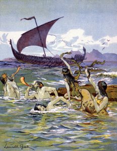 Jason und das Goldene Vlies, ca. 1900 (Illustration)