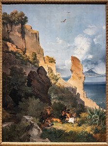 Landschaft mit Jagd der Kentauren von Lancelot Théodore Turpin de Crissé de Crissé