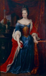 Porträt von Prinzessin Henriëtte Amalia von Anhalt-Dessau, Prinzessin von Nassau-Dietz (1666 - 1726)