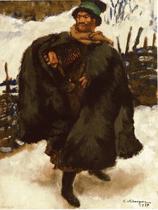 Illustration zum Roman Hadji Murad von Leo Tolstoi, 1924 von Lanceray