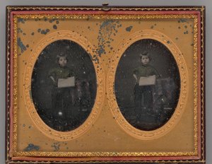 Unbetiteltes Porträt eines stehenden Jungen, 1867