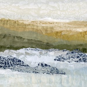 Abstrakte Bergschichten
