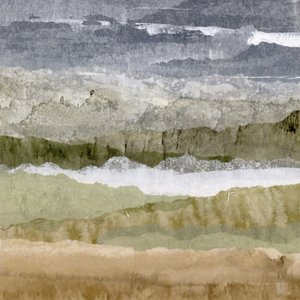 Gedämpfte Abstrakte Landschaft