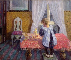 Ingrid im Wohnzimmer, Skjellerud