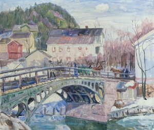 Løkke-Brücke in Sandvika