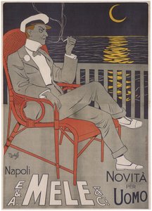 E.& A. Mele Ci., Neapel. Der neue Mann (1900) von Laskowski