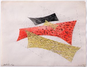 Abstrakte Komposition von Laszlo Moholy-Nagy