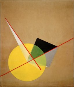 Gelber Kreis von Laszlo Moholy Nagy
