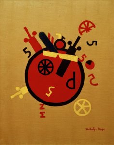 Großes Rad von Laszlo Moholy Nagy