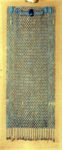Bestattungsperlen-Netz, nach 600 v. Chr. von Late Period Egyptian