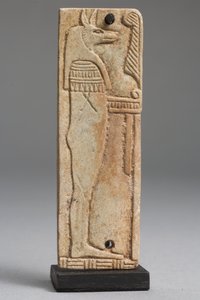 Plakette von Duamutef von Late Period Egyptian