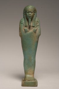 Shabti-Figur für Padineith (Faience)
