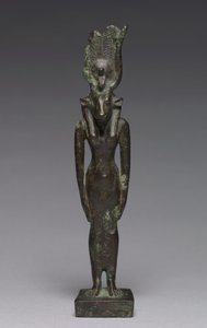 Statuette von Hathor, 664-30 v. Chr.
