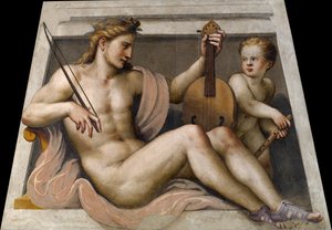 Apollo mit Amor