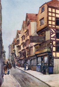 Mary-le-Port Straße: Ein Stück altes Bristol von Laura Annie Happerfield