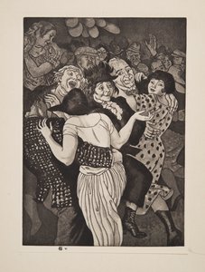 Ein Feiertag, veröffentlicht 1925 von Laura Knight