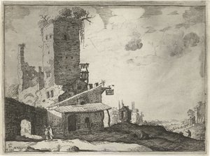 Gasthaus bei einer Kapelle von Laurens Barata