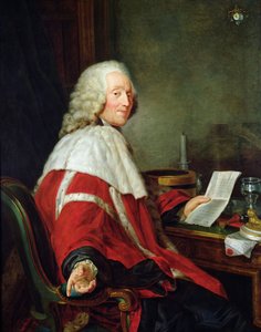 Monsieur de Calonne, Erster Präsident des Parlaments von Flandern in Douai, 1790 von Laurent Dabos