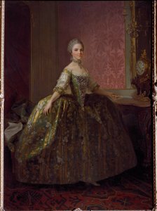 Porträt von Marie Louise von Bourbon-Parma (1751-1819)