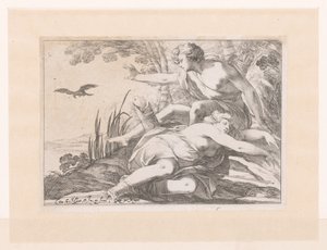 Apollo und Coronis von Laurent de La Hire