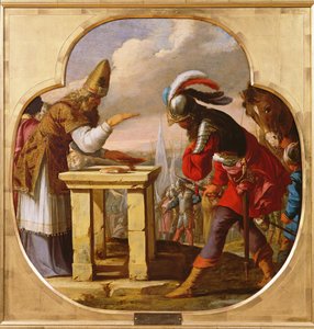 Das Treffen von Abraham und Melchisedek, ca. 1630