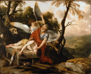 Das Opfer Isaaks von Laurent de la Hyre