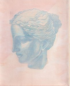 Mädchen in Blau