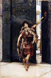 Tanz vor der Thymele von Lawrence Alma Tadema