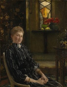 Porträt von Mrs. Ralph Sneyd von Lawrence Alma Tadema