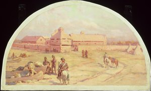 Das erste Fort Dearborn von Lawrence Carmichael Earle