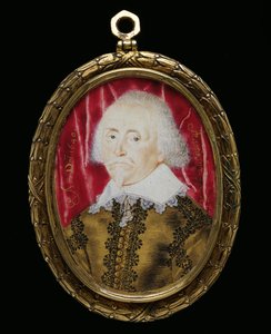 Porträtminiatur eines unbekannten Mannes, 1640