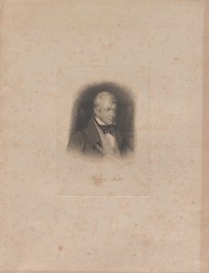 Porträt des historischen Romanautors und Dichters Sir Walter Scott 1771-1832 von Lazarus Gottlieb Sichling