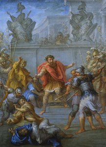 Kaiser Claudius verhindert die Tötung seiner Angreifer