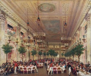 Bankett in den Tuilerien zur Hochzeit von Leopold I. mit Prinzessin Louise Marie von Orléans