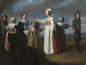 Kreis von Le Nain - Tanzende Kinder, ca. 1650