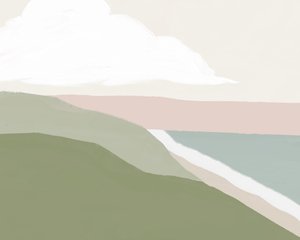Sonnenaufgang in Newport, ca. 2020