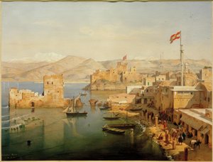 Ansicht des Hafens von Beirut