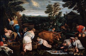 September aus der Serie Die Jahreszeiten von Leandro Bassano