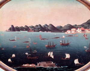 Walfang in der Bucht von Guanabara in Brasilien Aquarell von Leandro Joaquim 18. Jahrhundert Rio de Janeiro, Nationales Historisches Museum von Leandro Joachim