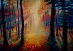 Jenseits des Tals, 2021 von Lee Campbell
