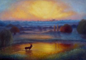 Richmond Park im ersten Licht, 2023