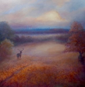 Richmond Park mit Stadtblick