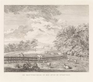 Brouwerskolk bei Overveen von Leendert Overbeek