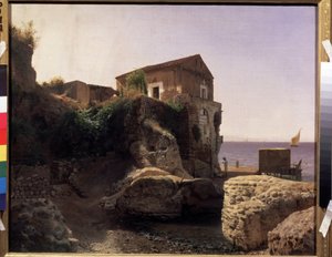Auf der Insel Capri, Fischerhaus von Lef Feliksovich Lagorio